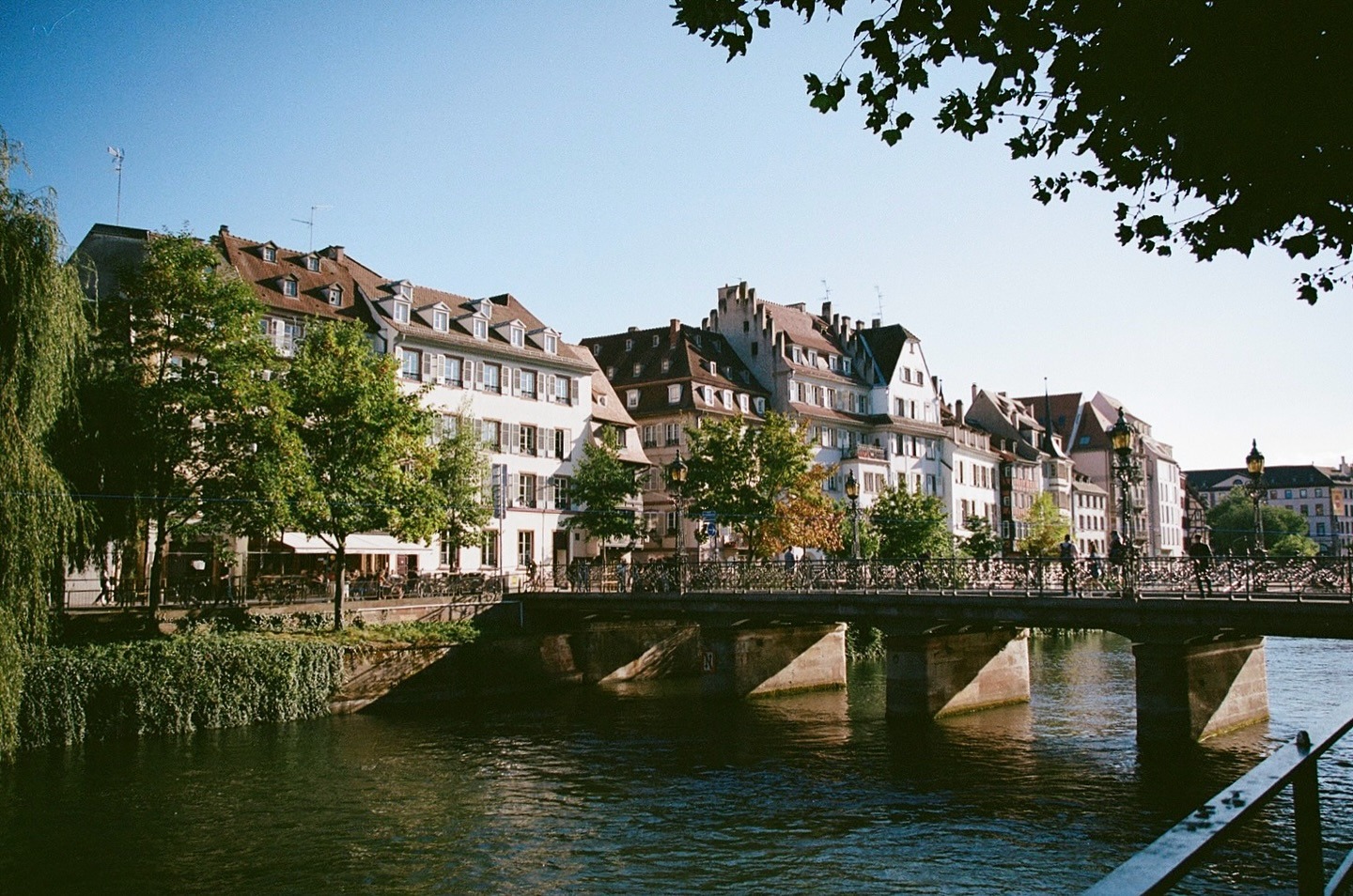 35mm film travel photography European historic streets